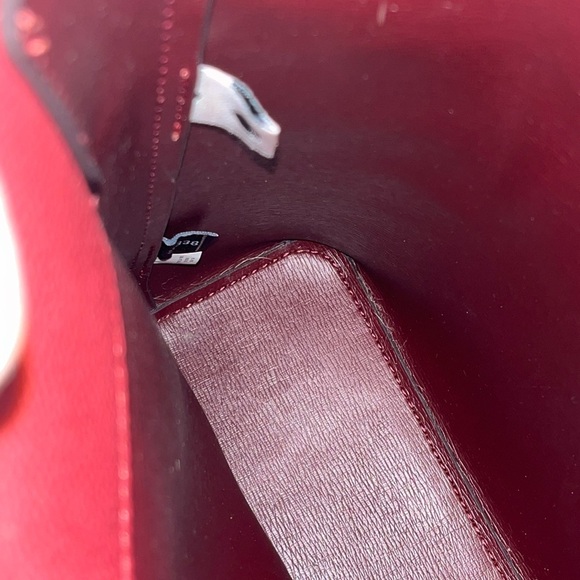 Kate Spade MARGAUX Large Satchel bag, Pink/Burgundy, Leather - Picture 8 of 11